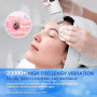 ACWOO Épurateur de Peau, Nettoyeur de Peau Ultrasonique avec 4 Modes, Ultrasonique Épurateur Visage, Skin Scrubber, Appareil de
