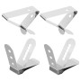 ABOOFAN Clips De Thermomètre En Acier Inoxydable 304 Supports De Pour Cuisine Barbecue Et Cafetière Lot De 4 Fixation Stable Pou