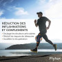 Flytex Maintiens de compression pour genoux et jambes V2 noir
