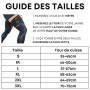 Flytex Maintiens de compression pour genoux et jambes V2 noir