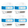 Meross Interrupteur Connecté Matter MSS815, 4 Pièces | Fil Neutre Requis | Commande d'Éclairage et Suivi Conso d'Énergie | Confi