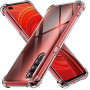 ivoler Coque pour Realme X50 Pro 5G, Ultra Transparent Étui de Protection en Silicone Antichoc avec Coins Renforcés, Clair Mince