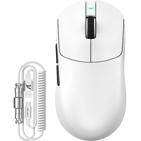 ATTACK SHARK Série X8 Souris Gaming sans Fil, 55–65 g Ultra-Légère, Capteur PixArt PAW3395/3950, Bluetooth/2.4G & USB, Jusqu’à 4