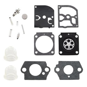 MCHNIC Kit de réparation de joint de membrane de carburateur pour Stihl FS 38 45 55 46 FS38 FS45 FS55 FS46 HS45 BG45 BG85 MM55 B