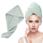 Serviette Microfibre Cheveux Bouclés Super Absorbants, Serviette Cheveux Microfibres, Serviettes de Séchage Ultra-Absorbantes po