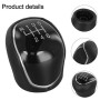 Pommeau de levier de vitesse 6 vitesses en cuir PU, Pommeau de vitesse, Accessoire voiture pour Ford Mondeo S-Max C-Max Focus