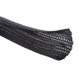 Alex Tech 25mm-7.7m Gaine Câble Auto-Fermeture Manchon de Câble Cache Câble Range Câble Gestion des Câbles pour Ordinateur, Auto