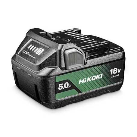 HiKOKI Akku BSL1850MA (18V, 5.0 Ah, Li-ION, 4-Stufen-LED Ladestandskontrolle)