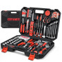 GoYwato Caisse a Outils Complete 287 Pièces - Boite a Outils Professionnel Malette Outils Clé Cliquet Jeu de Douilles Portable C