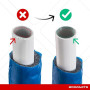BOOPARTS - Ébavureur Multicouche Ø16-20-26 mm | Calibreur pour Tubes Multicouches, PER et PEX | Outil de Calibrage et Ébavurage
