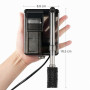 NICREW Slim Filtre Extérieur Aquarium, Filtre Ajustable à 3 Niveaux pour Aquarium jusqu'à 20 L, 160 LPH, 3W