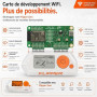 Flipper Zero Kit WiFi | Flipper Zero | Carte WiFi | Carte mémoire 64 Go | Lecteur de Carte USB