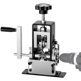 Denudeuse de Cable Electrique Manuelle, Machine a Denuder le Cuivre Les Fils avec un Diamètre de Dénudage de 1 à 25 mm, Pince a