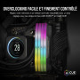 CORSAIR Vengeance RGB DDR5 32Go (2 x 16Go) Jusqu'à 6000MHz CL38-44-44-96 1.35V AMD Expo & Intel XMP 3.0 Mémoire pour Ordinateur 