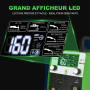 SPRIGHOLLY MIG160 Poste à Souder Inverter IGBT 160A 230V, 3 en 1 MIG Sans Gaz (FLUX MIG) / MMA/Lift TIG, Grand Écran LED, Léger 