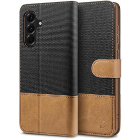 BEZ Coque pour Samsung A56 5G, Etui pour Samsung Galaxy A56 5G Housse en Cuir de Protection, Portefeuille en Cuir Polyuréthane,