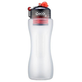 OKO H2O Bouteille de filtration pour chlore, plomb, micro plastiques et autres contaminants - 1 l