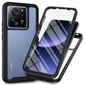 XINYEXIN Coque pour Xiaomi 13T Xiaomi 13T Pro, Coque Antichoc à 360 Degrés avec Protecteur D'écran Intégré, [Full Body Protectio