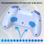 Subsonic - Manette sans Fil LED RGB pour Nintendo Switch 2 - Switch - Bleue