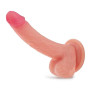 16,5 cm Petit Gode Pénis Design, Mini Gode en Silicone Souple avec Ventouse Forte, Queue de Dildo Naturelle Sex Toy pour Femme,