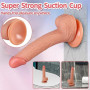 16,5 cm Petit Gode Pénis Design, Mini Gode en Silicone Souple avec Ventouse Forte, Queue de Dildo Naturelle Sex Toy pour Femme,