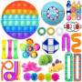 Chennyfun Fidget Sensory Toy Set, 30PCS Jouet Anti-Stress Kit, Fidget Cube Jouets Anti-Stress Jouet à soulagement du Stress, Moc