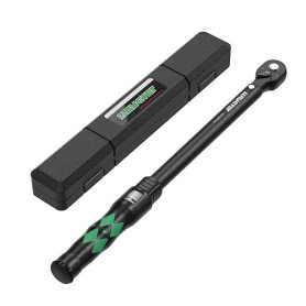 LLAVETOR Clé Dynamométrique 3/8", Haute Précision ±3%, 20-110 Nm, 72 Dents Clé à Cliquet Réversible pour Vélo y Moto D'entretien