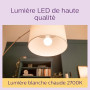 Philips pack de 6 ampoules LED E27, 60W, blanc chaud