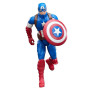 Marvel Avengers Titan Series, Figurine Captain America de 29 cm, Jouets de Super-héros pour Enfants, dès 4 Ans, Bleu et Blanc av