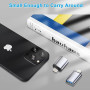 Adaptateur USB vers Lightning (Lot de 2), Adaptateur USB iPhone Adaptateur OTG USB 3.0 Pour iPhone 14 13 12 11 Pro Max/iPad Pro,