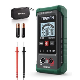 TESMEN TM-510 Multimetre Numerique, Testeur Electrique 4000 Comptes, Multimetre Professionnel Mesure Intelligente, Auto-Ranging