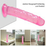 Gode ​​réaliste, petit gode de 17,5 cm avec forte ventouse, gode anal flexible jouet de stimulation du point G pour femmes, homm
