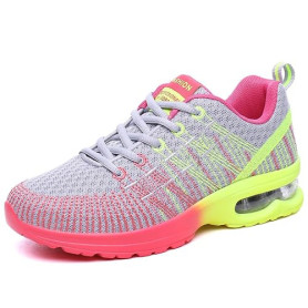 Chaussure de Course Femme Respirante Légères Chaussures de Sport Gym Fitness Athlétiques Basket de Running Confortables Jogging