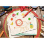 STABILO woody 3in1 - Crayon de couleur - Lot x 5 crayons de coloriage - Outremer