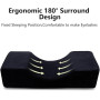 Deciniee Coussin Extension Cils Forme U: Professionnel Oreiller pour Extension Cils - Oreiller Ergonomique Cervical pour Salon d