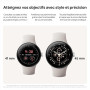 Google Pixel Watch 3 (41 mm) – Montre connectée Android avec suivi de la fréquence cardiaque, course avancée de Fitbit, données