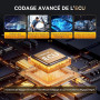 THINKCAR Outil D'analyse Bidirectionnel sans Fil, Outil de Diagnostic Automobile Tous Systèmes THINKSCAN 689BT, Scanner OBD2 Bid