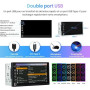 Junsun Autoradio 2 DIN Universel avec Écran Tactile, CarPlay & Android Auto sans Fil, Bluetooth, GPS, FM, USB, Type-C, Commandes