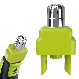 One Blade Lame Nez et Oreille compatible avec One Blade, Système Rotatif à 360°, Nettoyage Facile (1 unité)