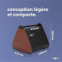 VISIONAMP Ampli pour Batterie Electronique & Clavier Portable 50W