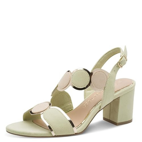 Marco Tozzi Femme Sandale Semelle intérieure Feel Me Douce Végane Doublure Douce Estivale