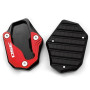 LLIDFONK Pour Honda ADV350 Forza 350 NSS350 NSS 350 Accessoires de moto en aluminium Support de pied Support latéral Coussinet a