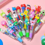 36 Pièces Stylo 4 Couleurs En 1, Stylos À Bille Kawaii, Mini Mignon Stylo Bille Rétractable Mini Stylos Enfant Cadeaux Anniversa