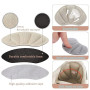 Tsathoggua Lot de 6 Paires Coussinets, Protection Chaussure Homme et Femme, Inserts de Talons, épais, Autocollants, pour l'arriè