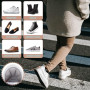 Tsathoggua Lot de 6 Paires Coussinets, Protection Chaussure Homme et Femme, Inserts de Talons, épais, Autocollants, pour l'arriè