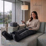 Edicare, Bottes Pressothérapie, Drainage Lymphatique, Appareil de Massage, Jambes Pieds Fatigués, Massage et Relaxation, Facile