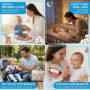 MNYXIS 35 Pièces Nettoyant Pour La Bouche De Bébé, Coton Tige Bébé, Dent Bébé, Bâtonnets de soins bucco-dentaires, Éponge de Net