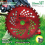 SHUZIYU, 205mm-32T Arbre 25.4mm, Avec Adaptateur de Rondelle de 22.23-20-15.88mm, Lame de Débroussailleuse
