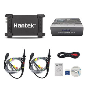 Oscilloscope à mémoire numérique Hantek 6022BE 2CH - USB - 20 MHz - Basé sur PC - Taux d'échantillonnage de 48 MSa/s