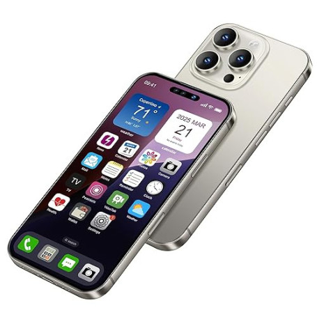 Perusha Affichage de Faux Jouets téléphone Portable modèle métallique Non Fonctionnel réplique 1:1 téléphone pour téléphone 16 P